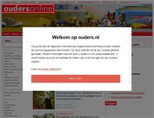 Tablet Screenshot of ouders.nl